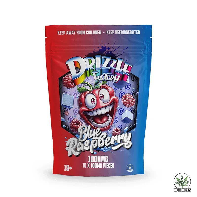 Drizzle Factory THC Gummies 1000MG - Mohawk Medibles