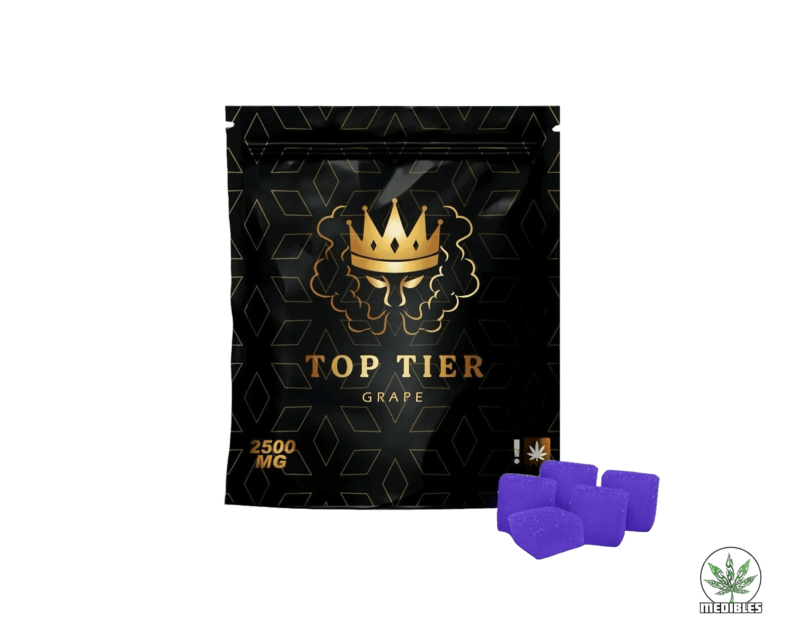 Top Tier Gummies – 2500MG THC - Mohawk Medibles