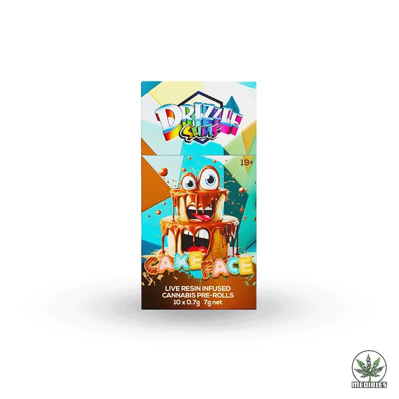 Drizzle Factory Slims Live Resin Infused Pre Rolls - Mohawk Medibles