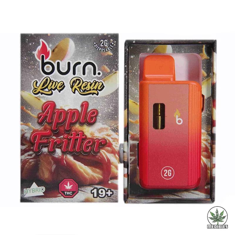Burn 2G Disposable THC Live Resin Vape - Mohawk Medibles