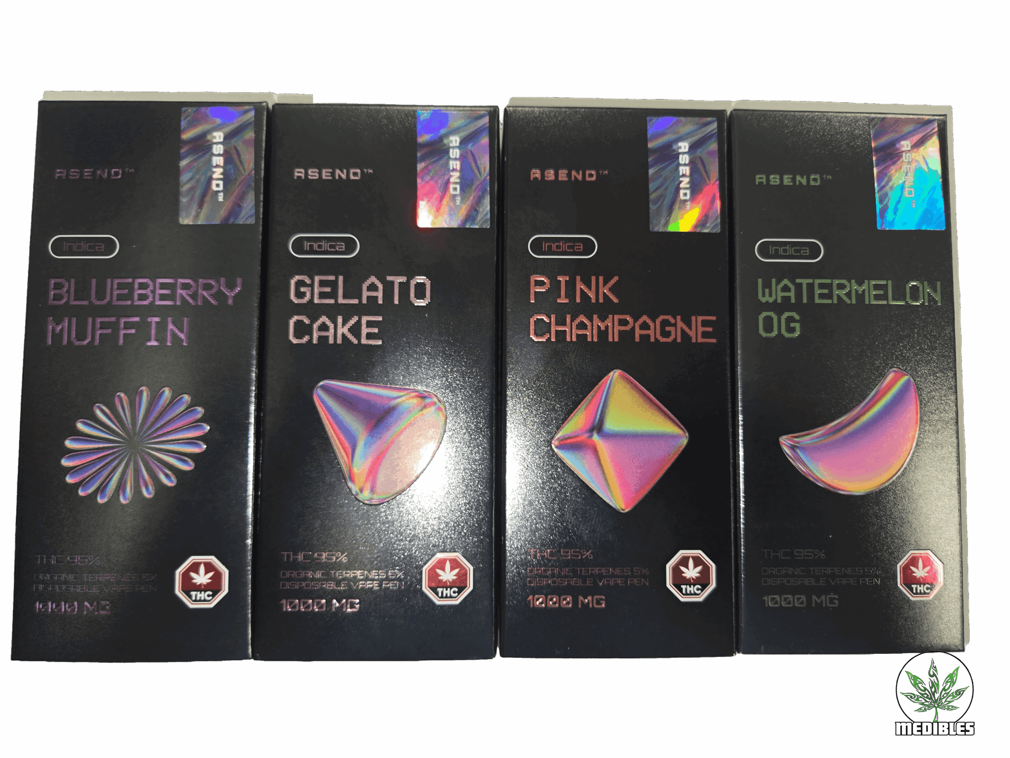 ASEND – 1 Gram Disposable Vape Pen - Mohawk Medibles