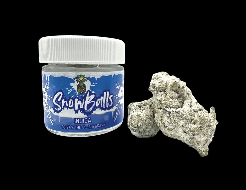 Pineapple Express Meds (PEM) – Snow Balls 3.5G or 7G - Mohawk Medibles