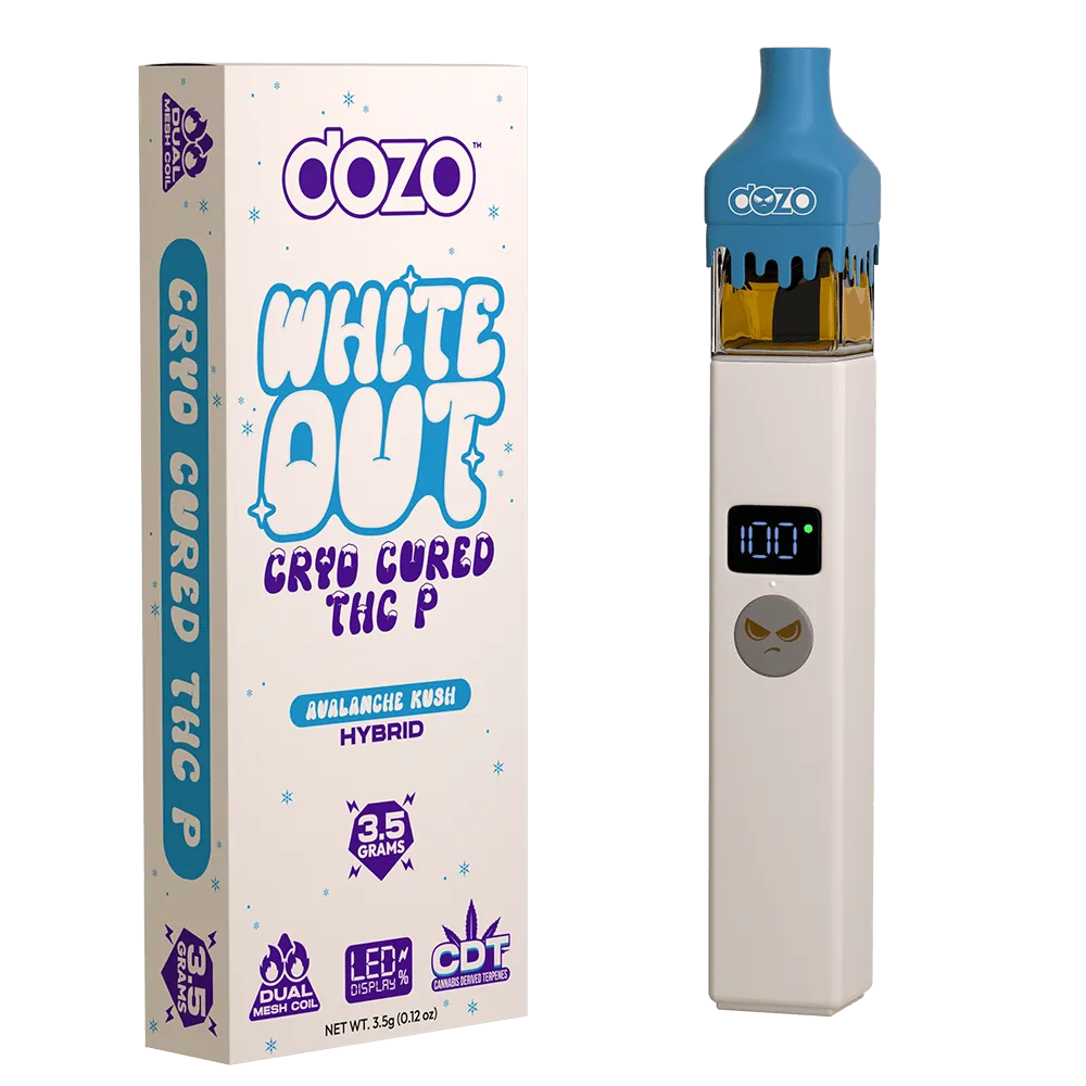 DOZO White Out Disposable THC Vape - Mohawk Medibles