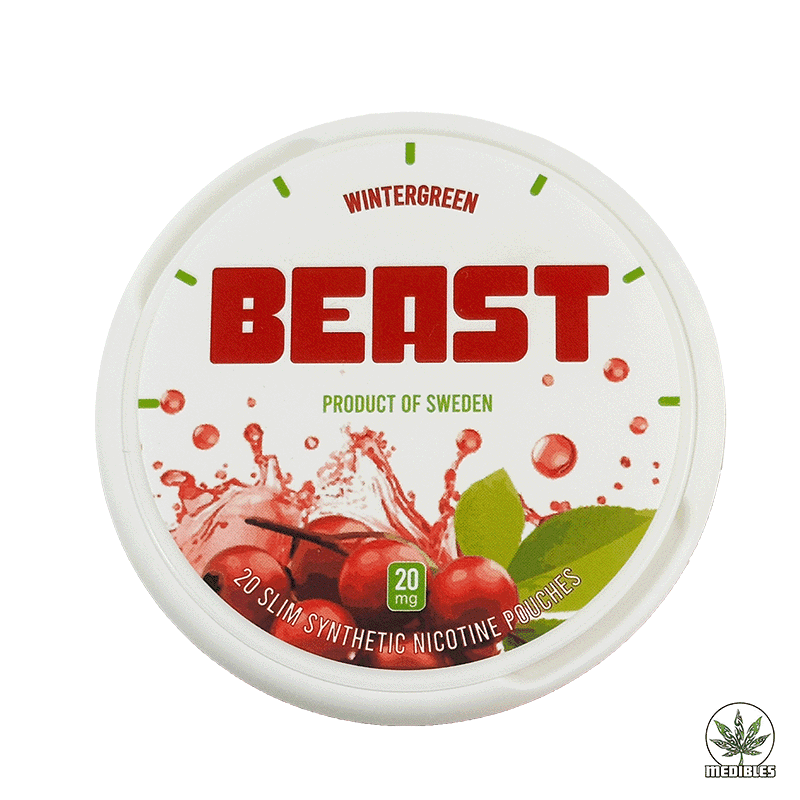 Beast 14mg & 20mg Nicotine Pouch - Mohawk Medibles