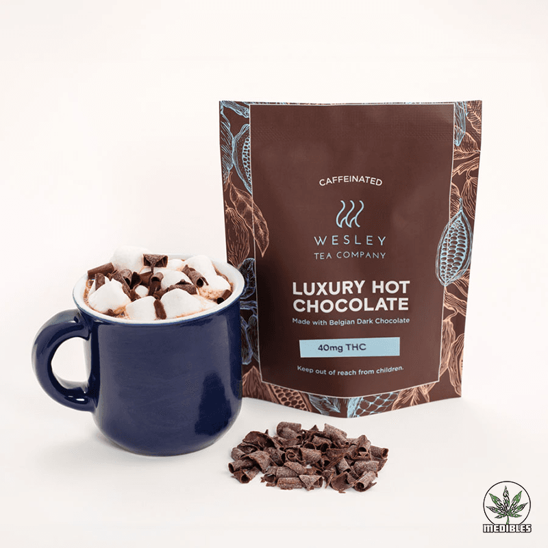 Wesley Tea Company Luxury THC Hot Chocolate 40mg - Mohawk Medibles