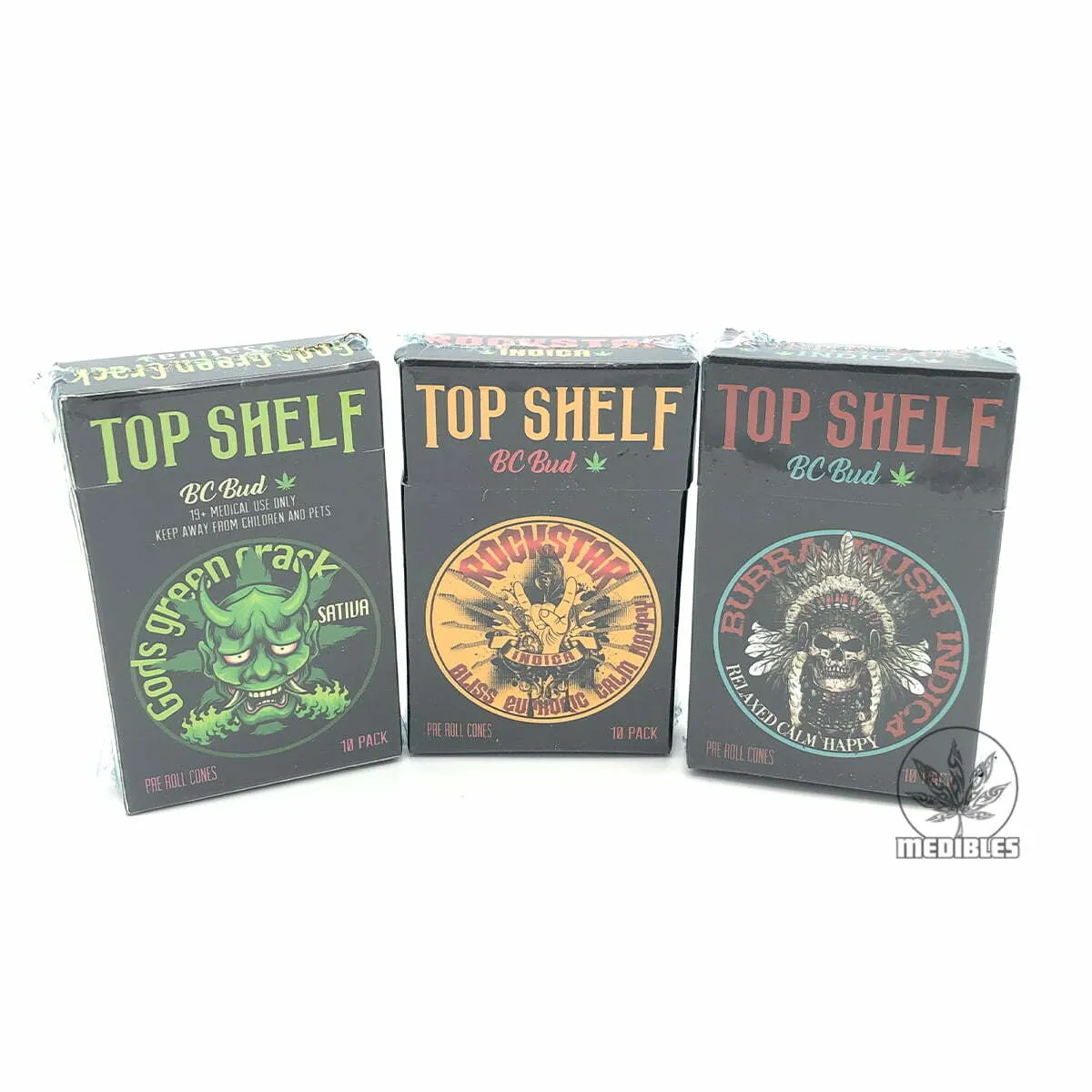 Top Shelf – Pre-Rolled Joints 7g - Mohawk Medibles