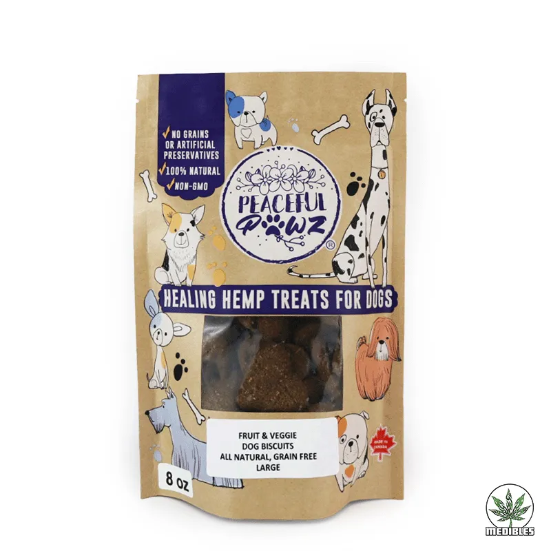 Peaceful Pawz – Hemp Dog Treats | Mohawk Medibles - Mohawk Medibles