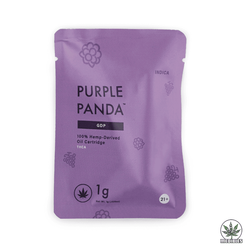 Purple Panda – THCA Cartridge 1g - Mohawk Medibles