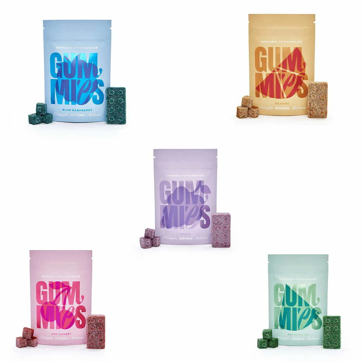 Euphoria Psychedelics Gummies - Mohawk Medibles